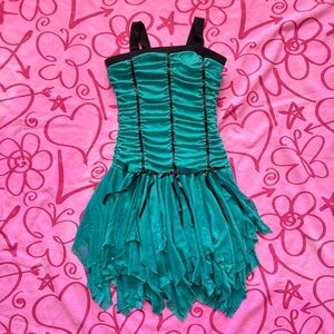 Y2K fairy goth distressed fairy dress girls 8